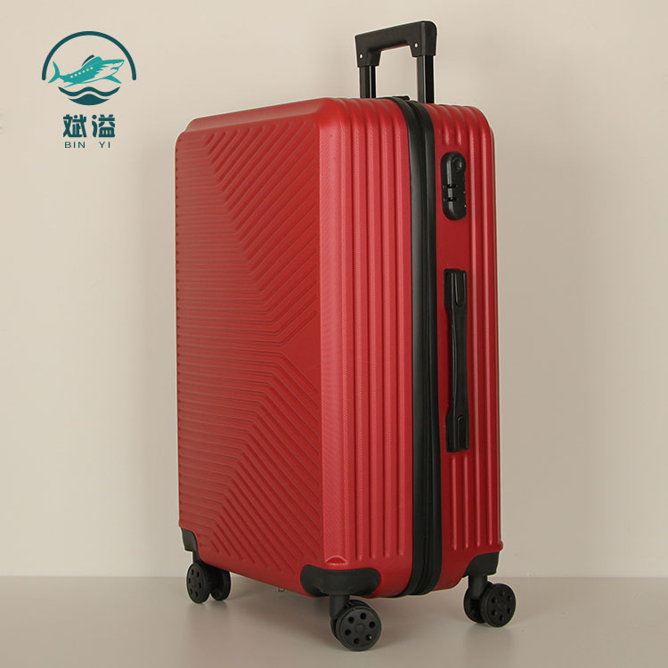 Light weight travel luggage with zipper
